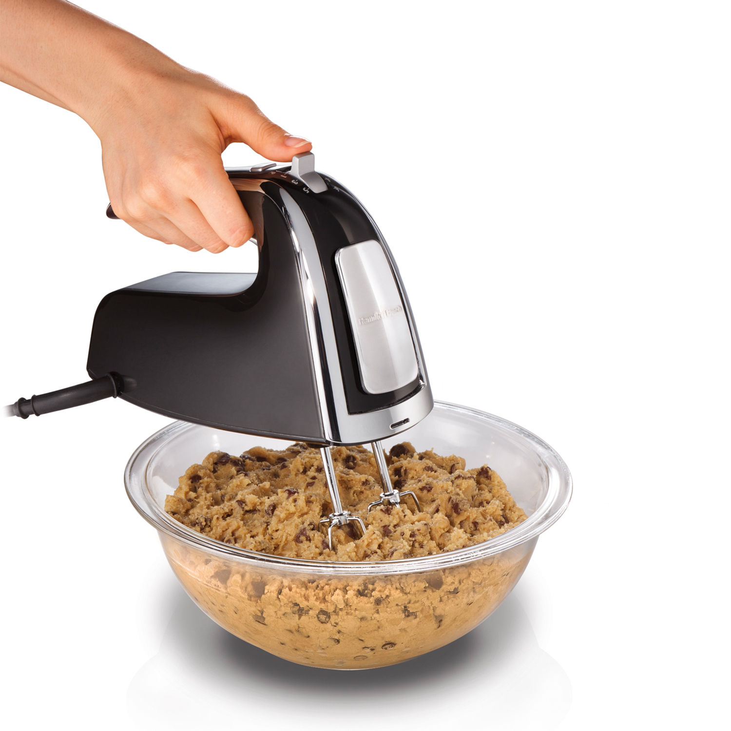 Batidora Manual 6 Velocidades Negra (62620)