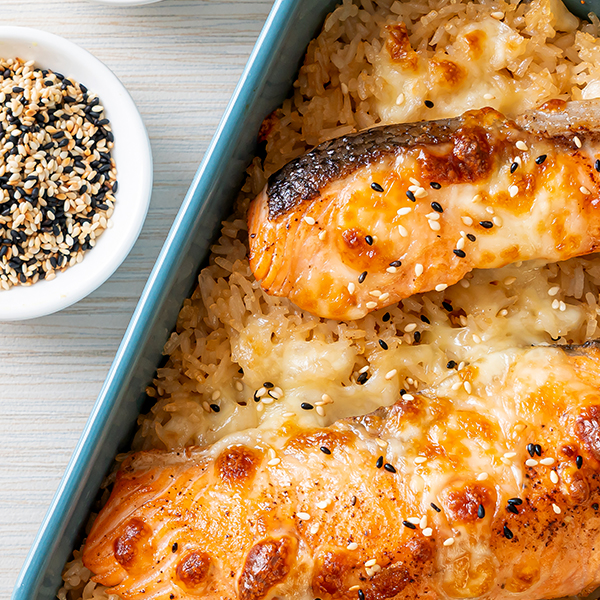 Pescado al Horno con Parmesano