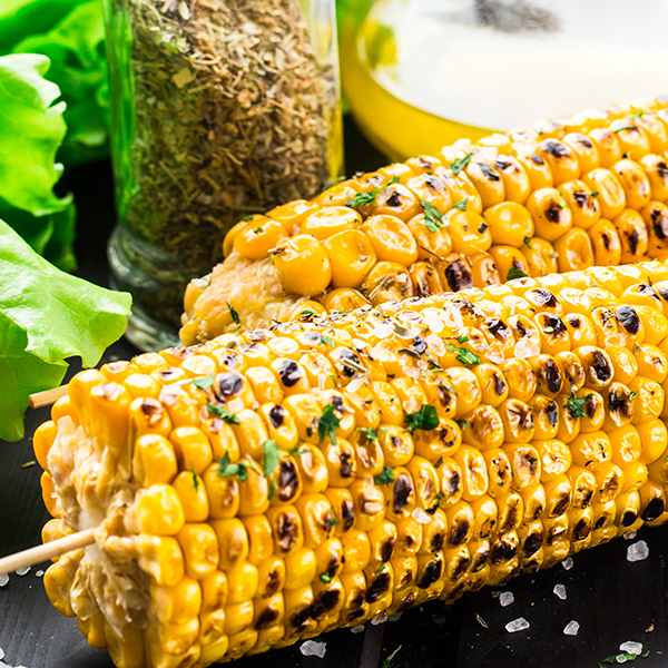 Ensalada de elote al grill