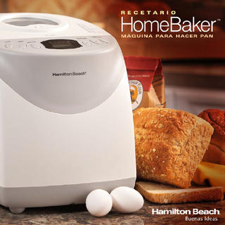 Recetario Máquina de pan